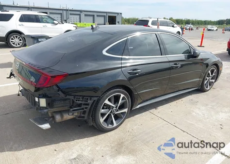 2022 Hyundai Sonata Sel Plus z USA, uszkodzony, nr VIN 5NPEJ4J25NH138525